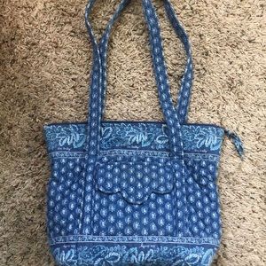 Authentic Vera Bradley Blue canvas shoulder bag